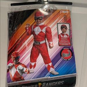 Red Power Rangers Toddler Costume